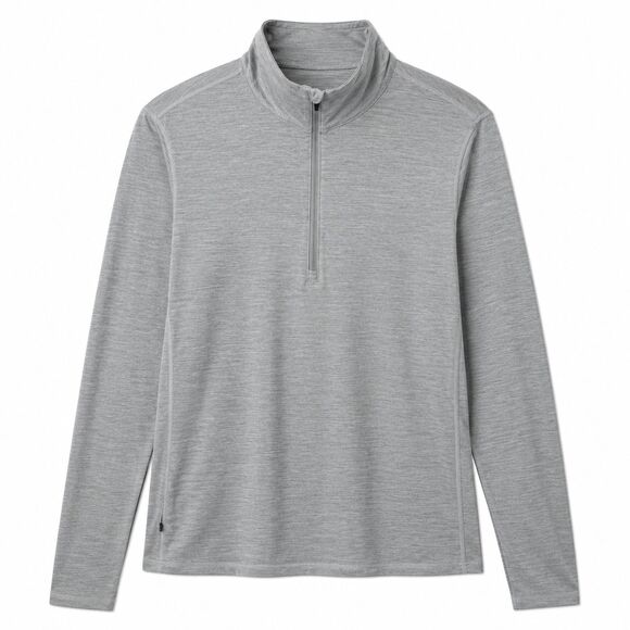 Vuori Other - Vuori Ease Performance Half Zip 2.0 Pullover Men Large Grey Active Gym Golf